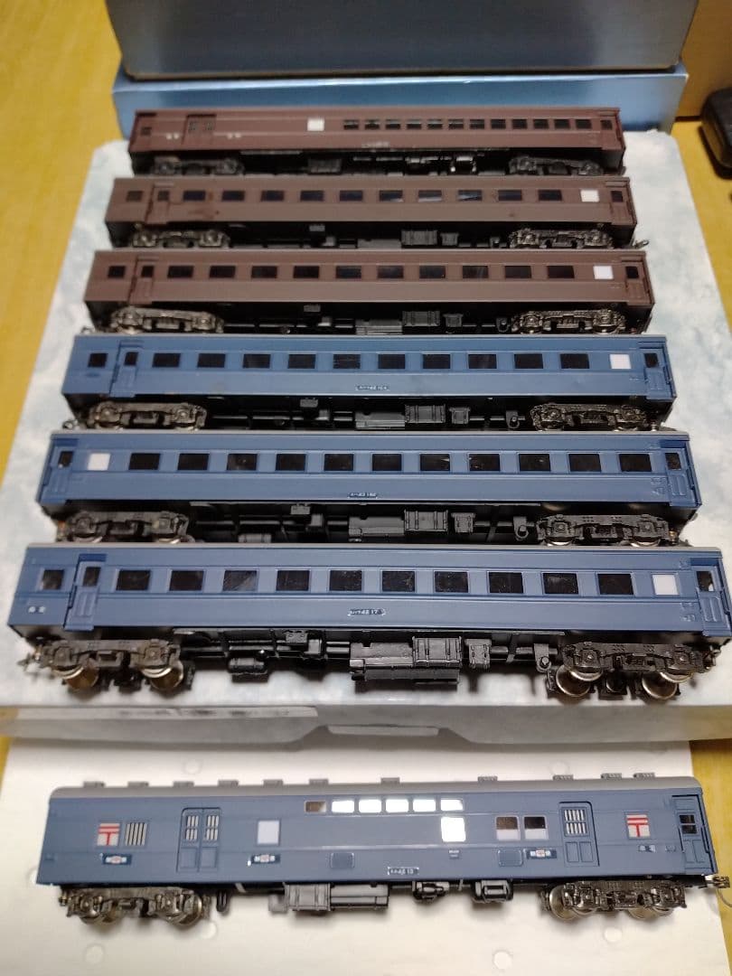 カツミ HOゲージ スハ43系旧型客車7両 ブラスモデル - メルカリ