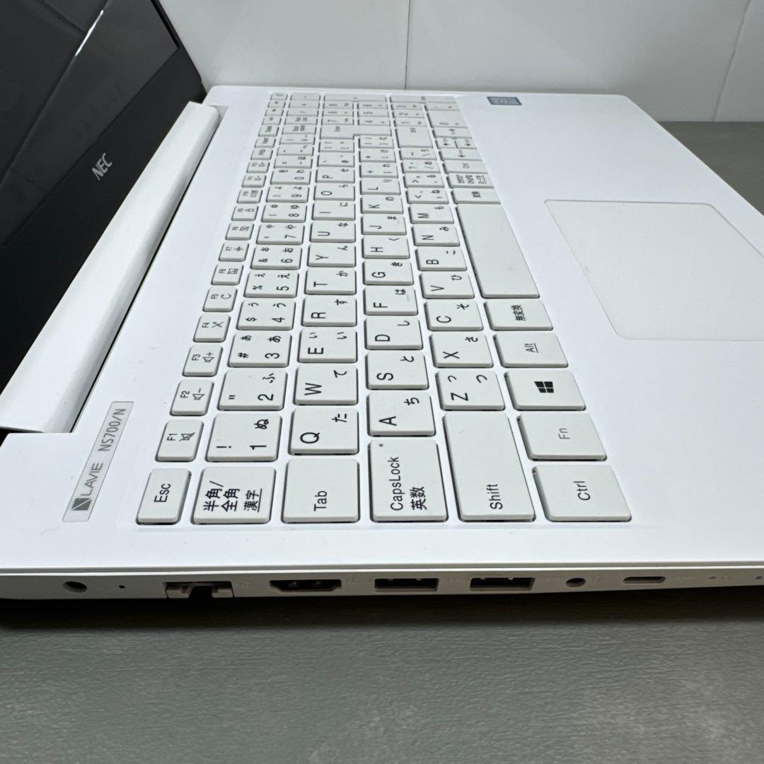 高性能】NECプレミアムホワイト☘8世代i7☘NVMe256GB+1TB | 激安通販の