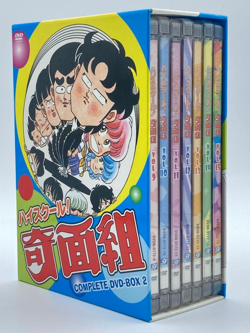 セット】ハイスクール 奇面組 COMPLETE DVD-BOX 1 2 - メルカリ