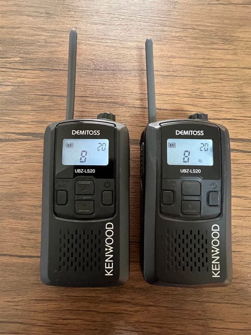 KENWOOD UBZ-LS20 トランシーバー 2台セット - メルカリ