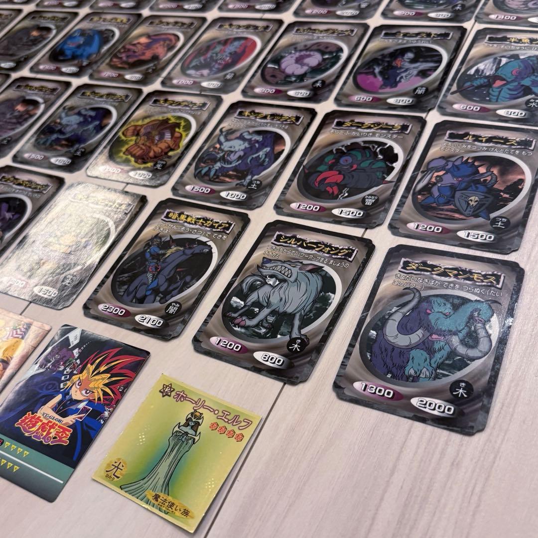 遊戯王 トップ製菓版 青眼の白龍 ブラックマジシャン セット まとめ