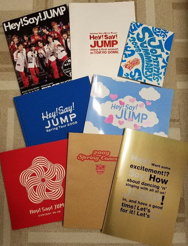 Hey! Say! JUMP 歴代ツアーパンフレット フォトブック 8冊セット