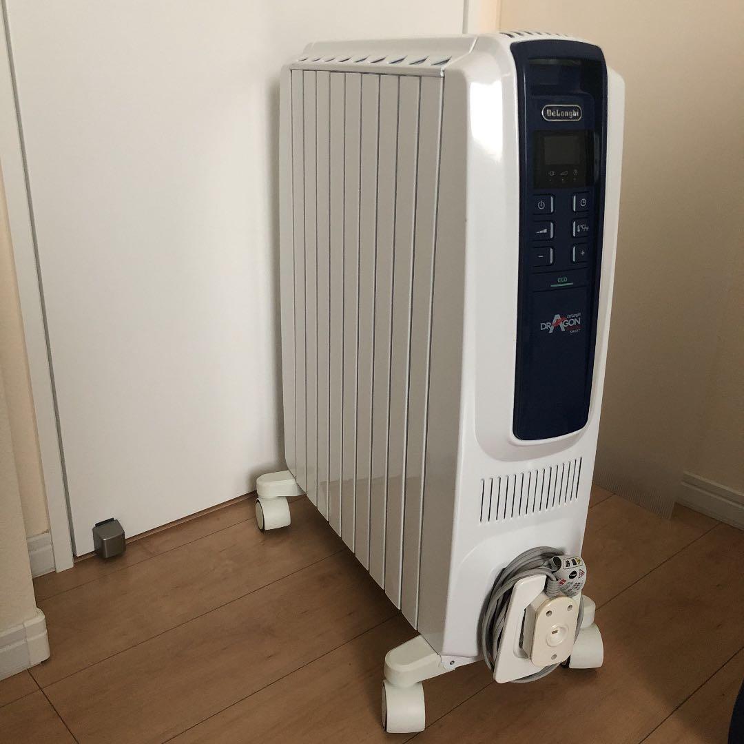DeLonghi QSD0915-MB デロンギ　オイルヒーター Amazon | デロンギ オイルヒーター ドラゴンデジタル スマート X字型
