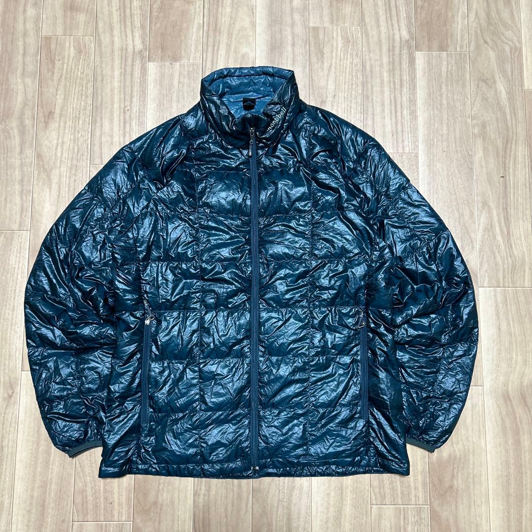 mont-bell モンベル】U.L.ダウンインナー ジップジャケット 青緑M