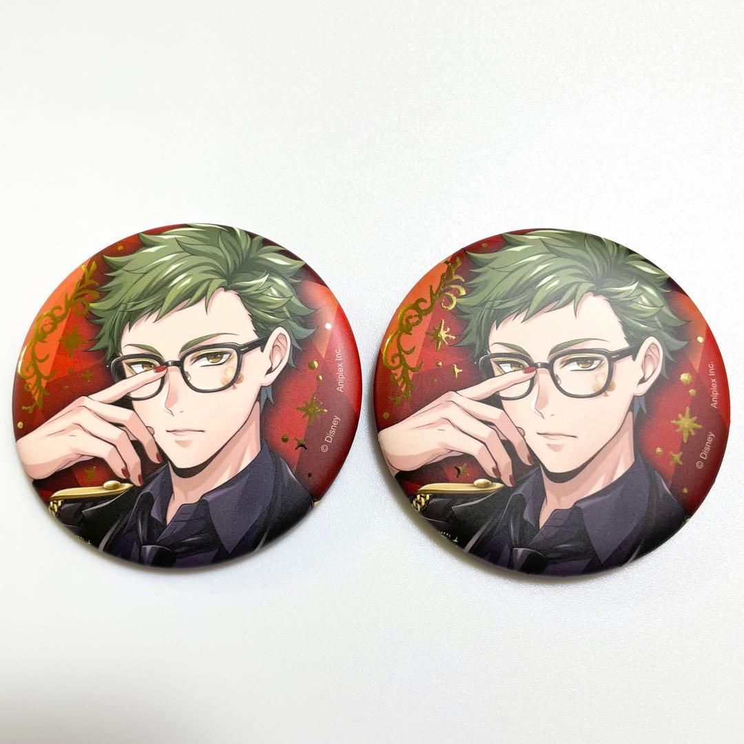 ツイステ】トレイ ブレイジングジュエル ツイステ展 缶バッジ - メルカリ