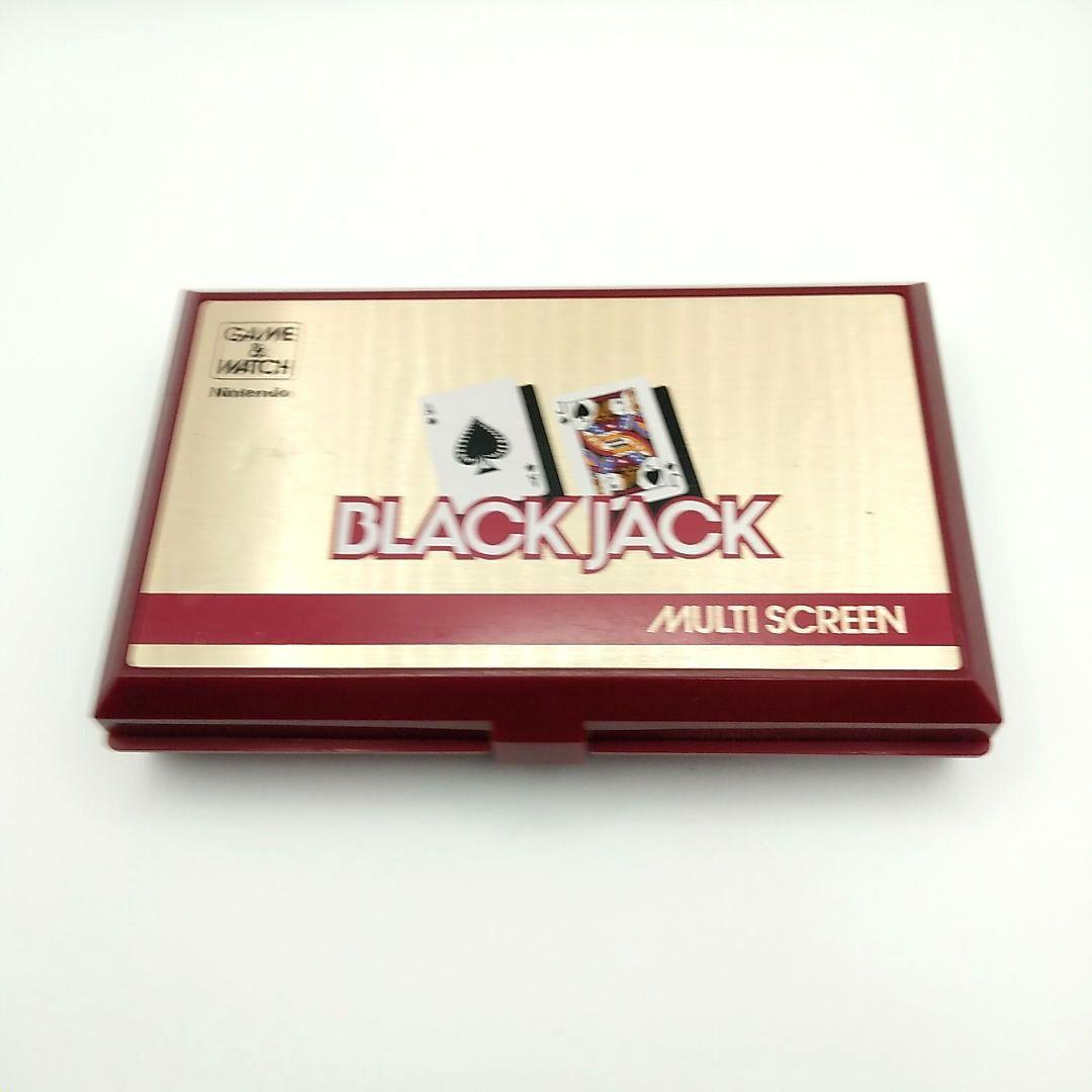 【動作品】任天堂 ゲーム&ウォッチ ブラックジャック GAME&WATCH レトロ 電子ゲーム】任天堂 ゲーム&ウォッチ ブラックジャック マルチ