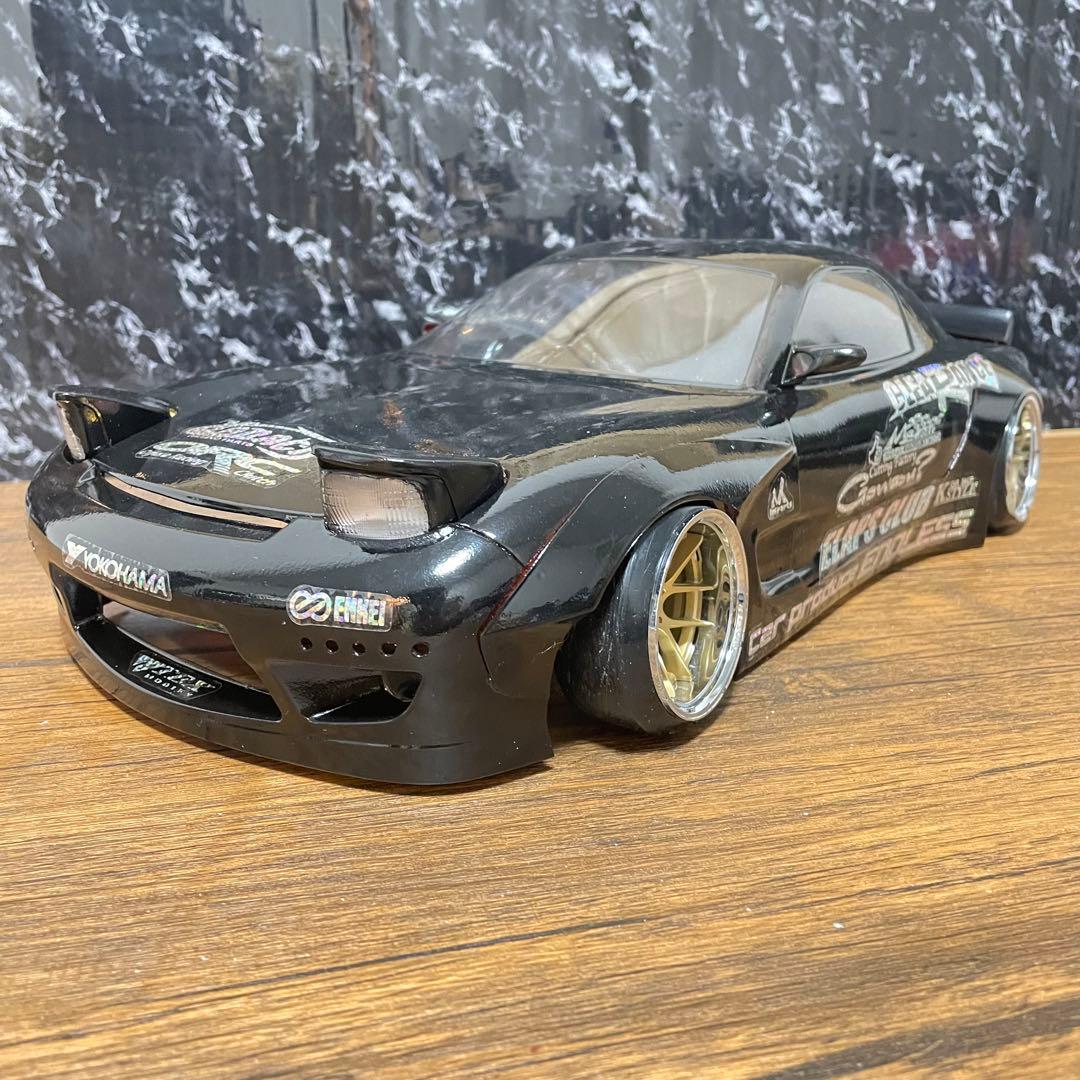 abcホビー マツダ rx-7 FD 1/10 ラジコン ボディ ロケットバニー