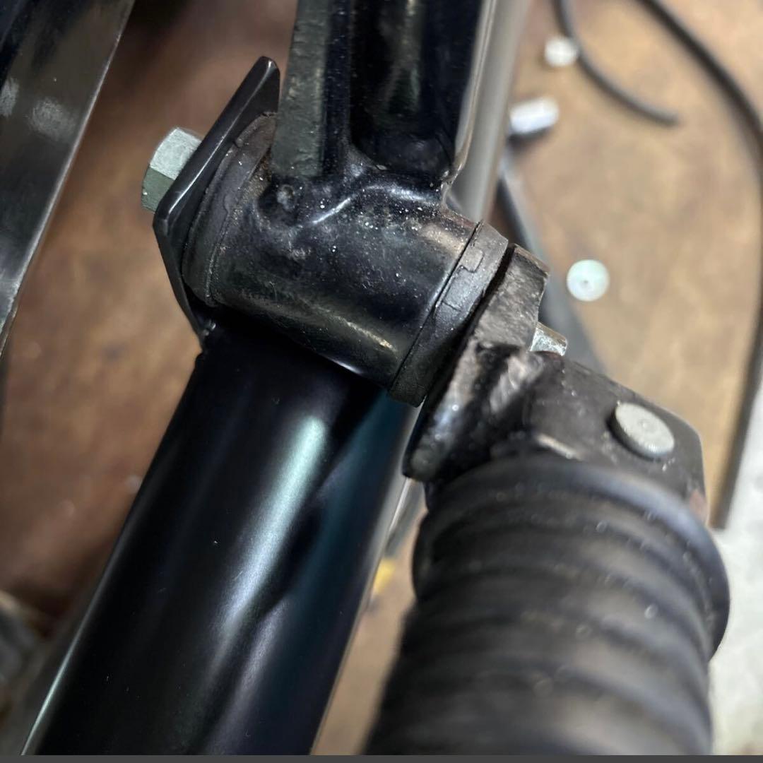 エストレア250 ワンオフショート菅 送料込み匿名配送 スリップオン