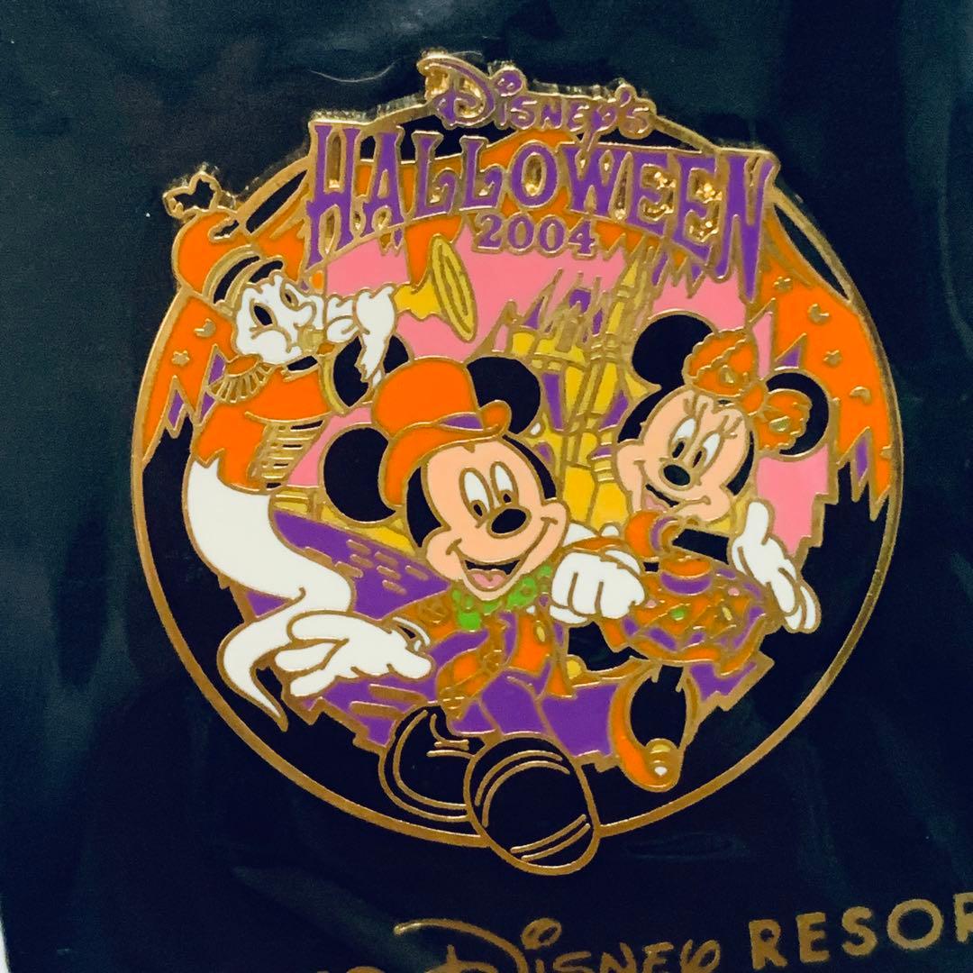 東京ディズニーランド】ディズニー ハロウィーン 2004年 ピンバッジ