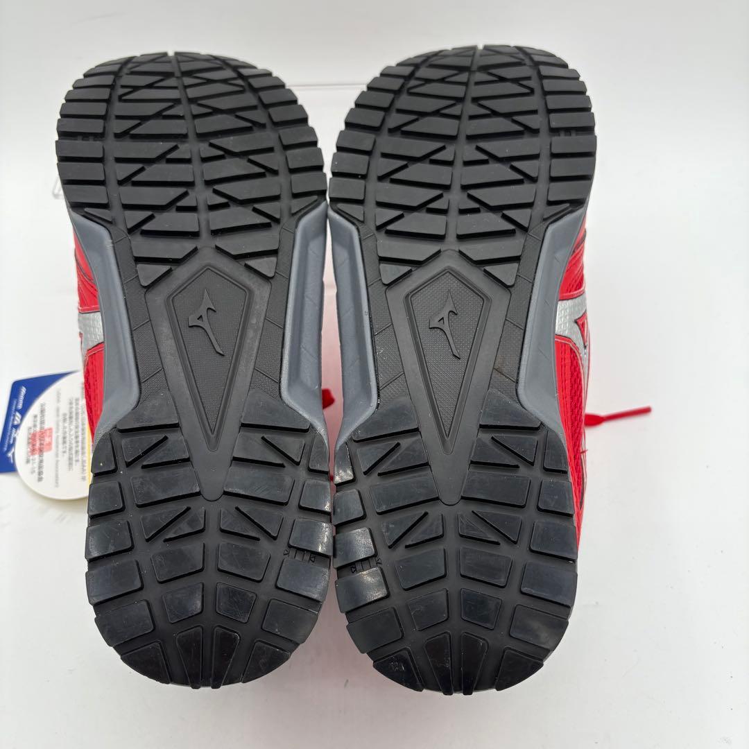 【新品】ミズノ　【26.5cm 3E】　安全靴　オールマイティLS レッド