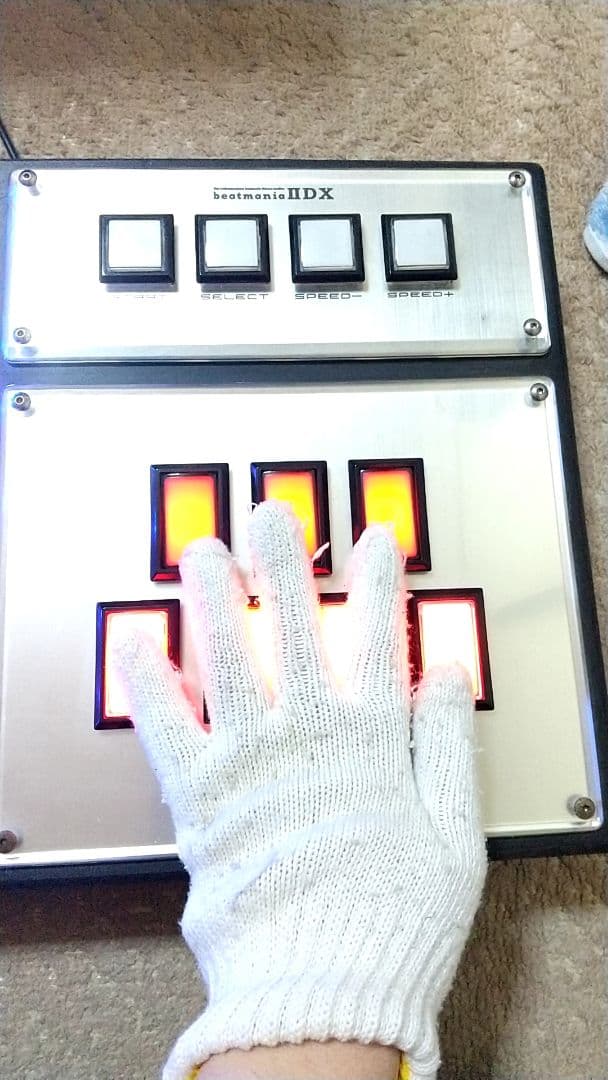 ビートマニア pe dao コントローラ 三和ボタン オムロン - メルカリ