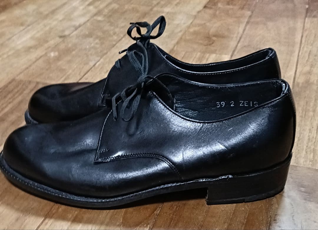 ビンテージ デッドストック イタリア サービスシューズ 39 1980 外羽根