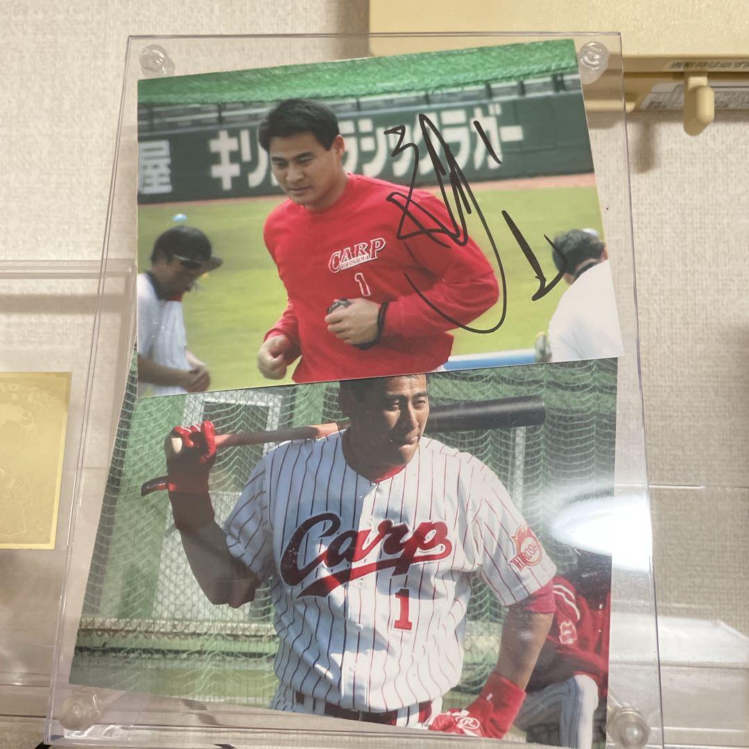 確定価格‼️前田智徳 直筆グッズ／2000安打達成記念フィギュアなど