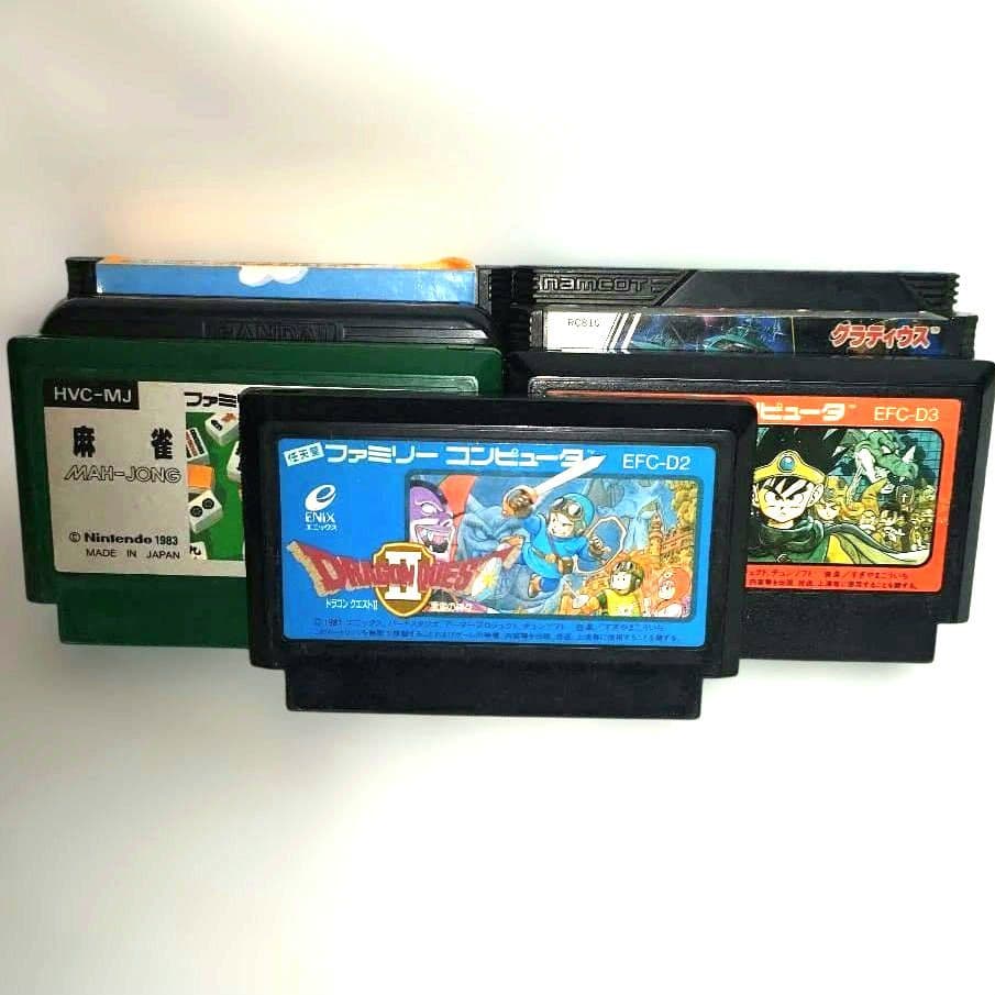 ファミコンソフト 7本セット まとめ売り - メルカリ