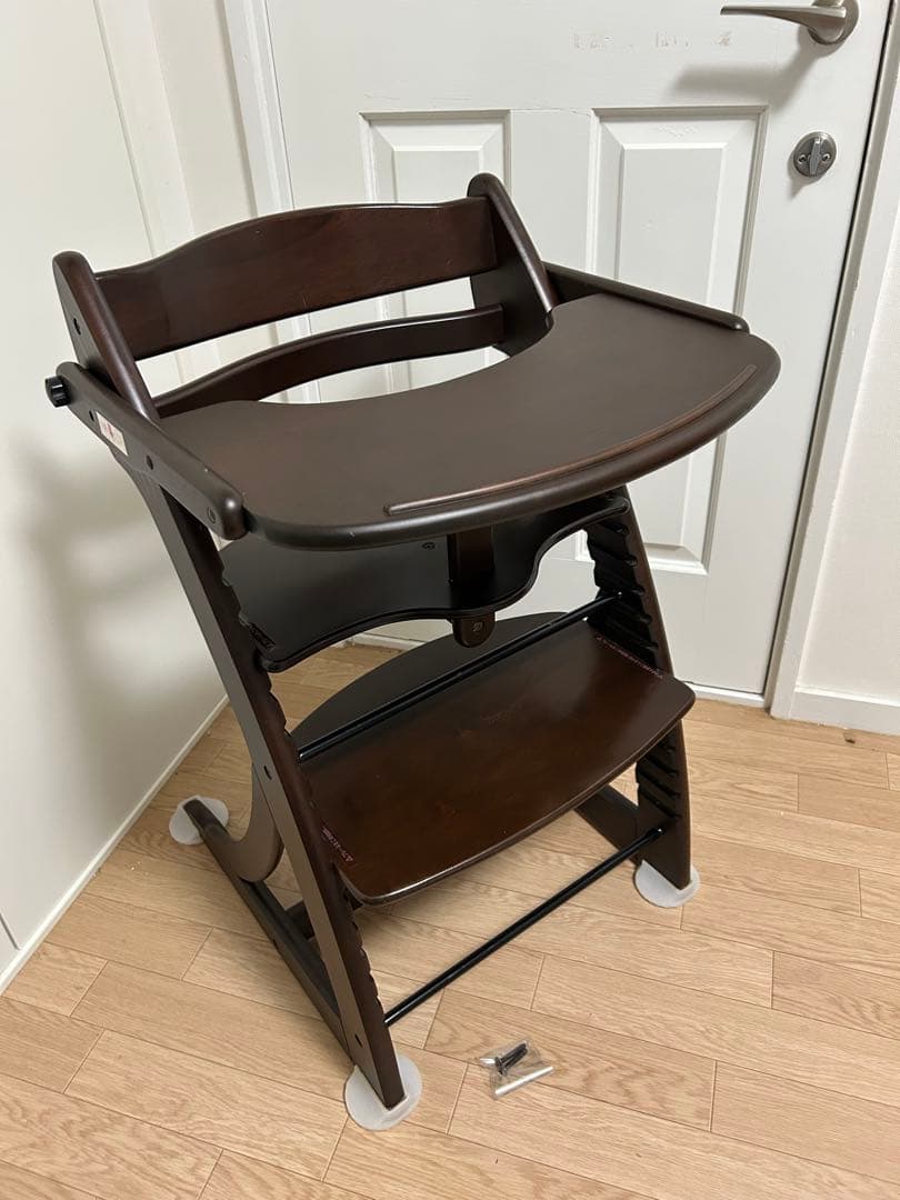 【美品】 大和屋 すくすくチェア アーク テーブル&ガード付 ベビーチェア 大和屋 【yamatoya認定店】すくすくチェアGL テーブル＆ガード付 木製