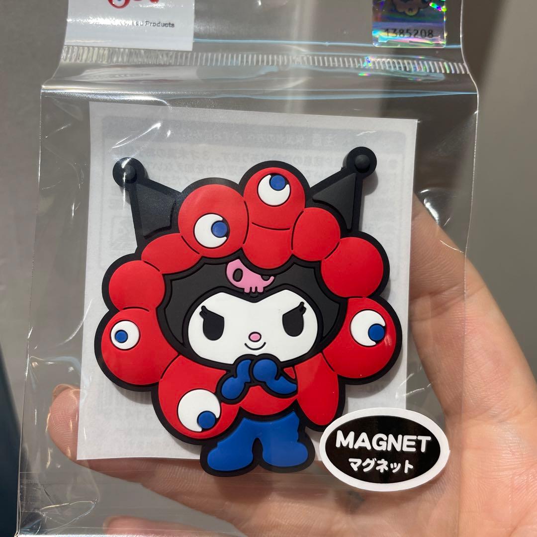 ミャクミャクサンリオコラボ なりきり クロミ マグネット 大阪万博限定