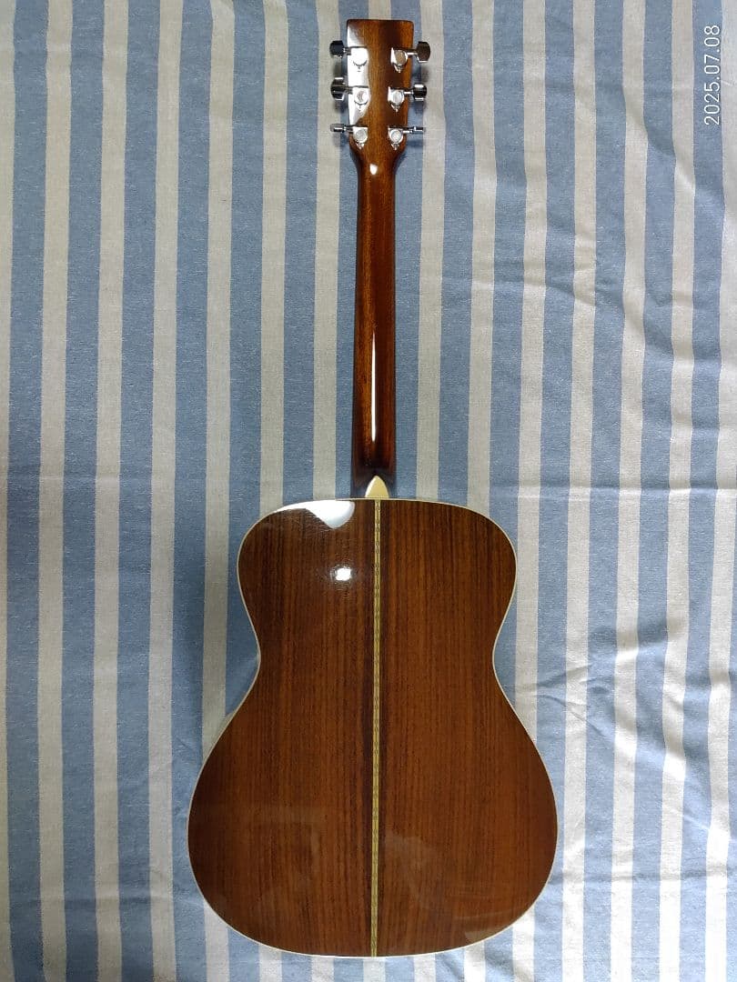 S.YAIRIのYO-90／000-28タイプのオール単板エボニー指板仕様