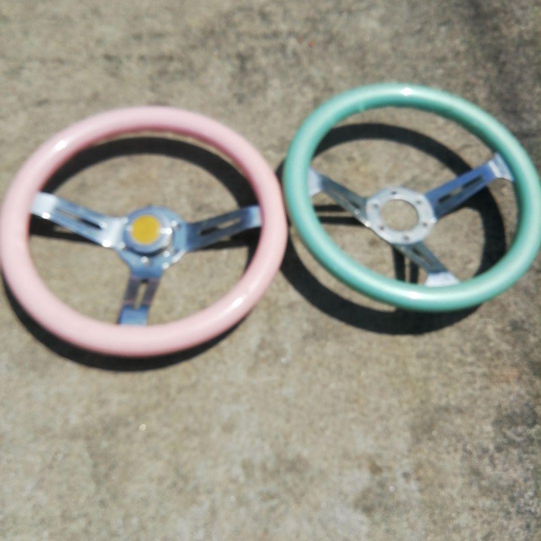 ノーブランド 社外ステアリング２個　ホーンボタン１個 ノーブランド 社外ステアリング2個 ホーンボタン1個 ノーブランド