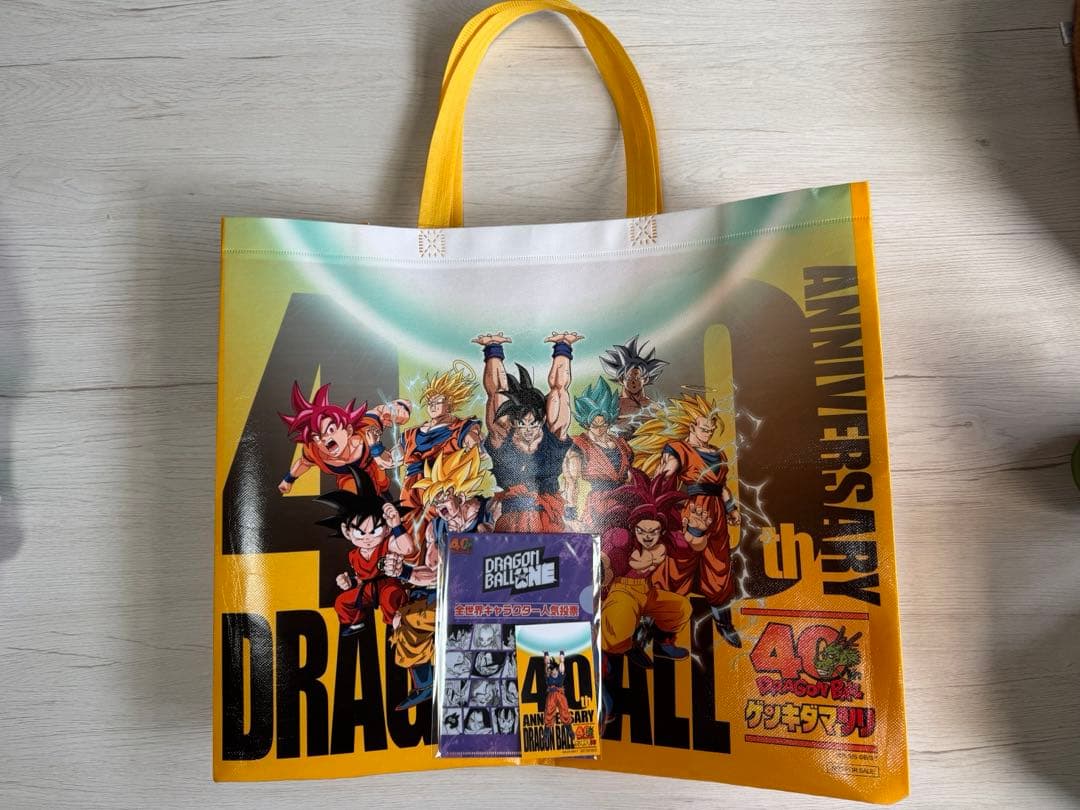 ドラゴンボール ゲンキダマツリ ステッカー ファイル ショッパー