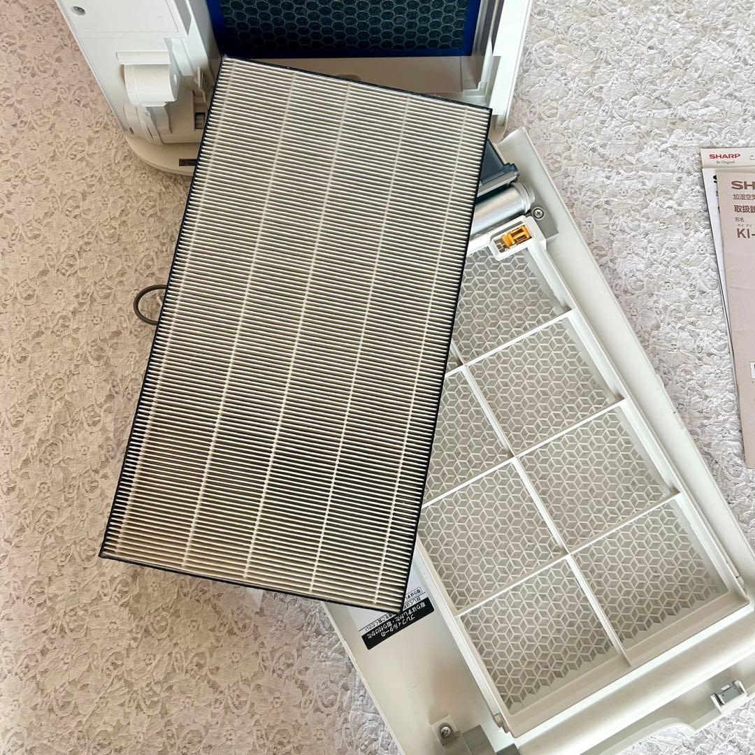 美品 SHARPプラズマクラスター 加湿空気清浄機 KI-N75YX - メルカリ