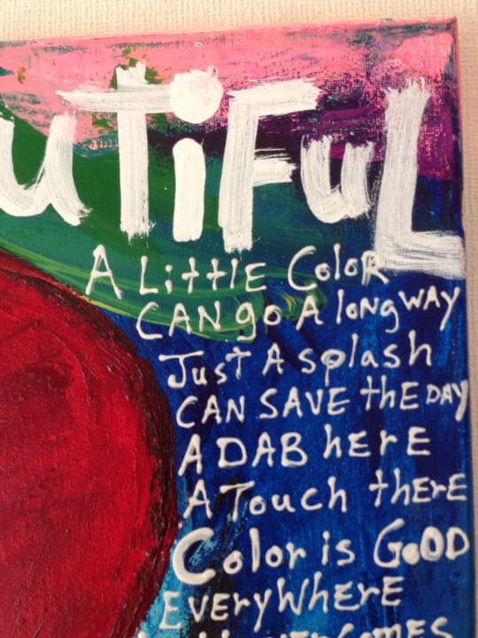 ★Original ART 《LIFE IS BEAUTIFUL》