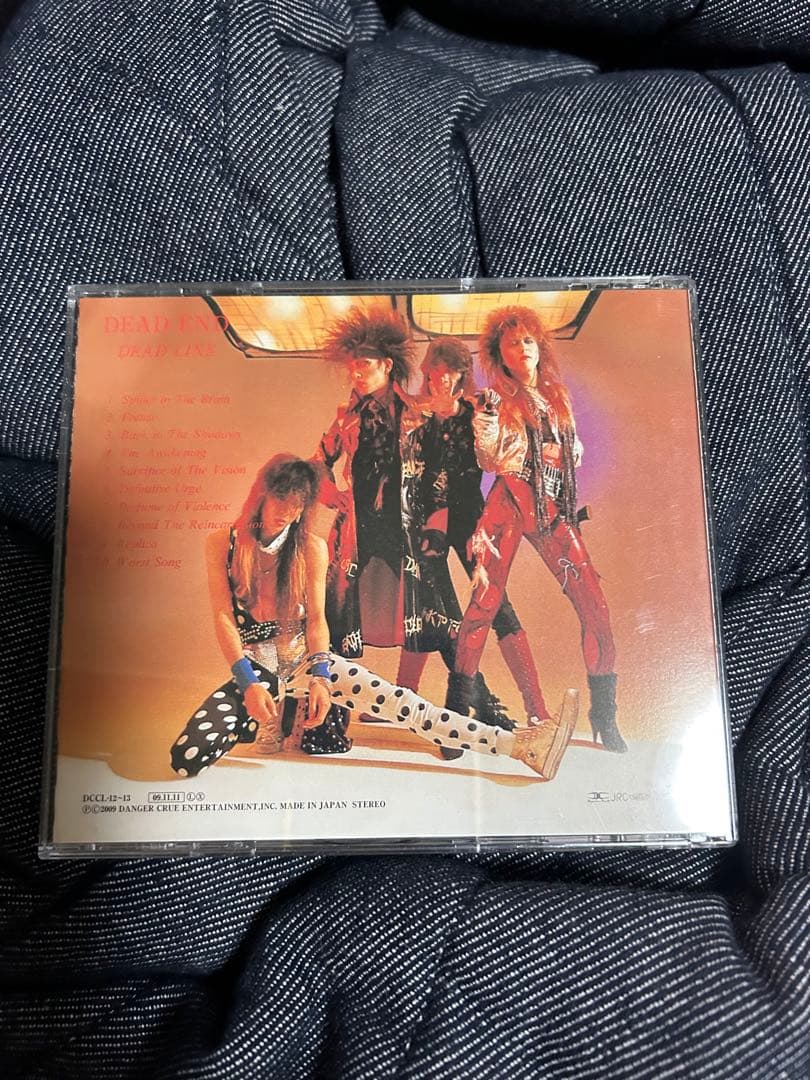 CD DVD DEAD END クールジョー本人使用済みピック付き