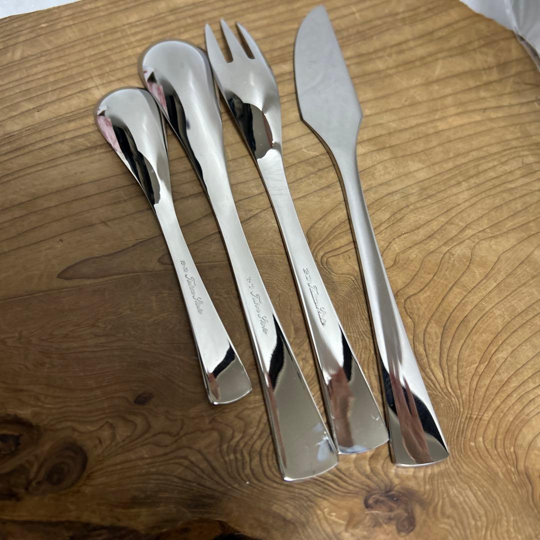 新品 Edin Burgh 18-10 ステンレス カトラリー24本 燕振興 - メルカリ