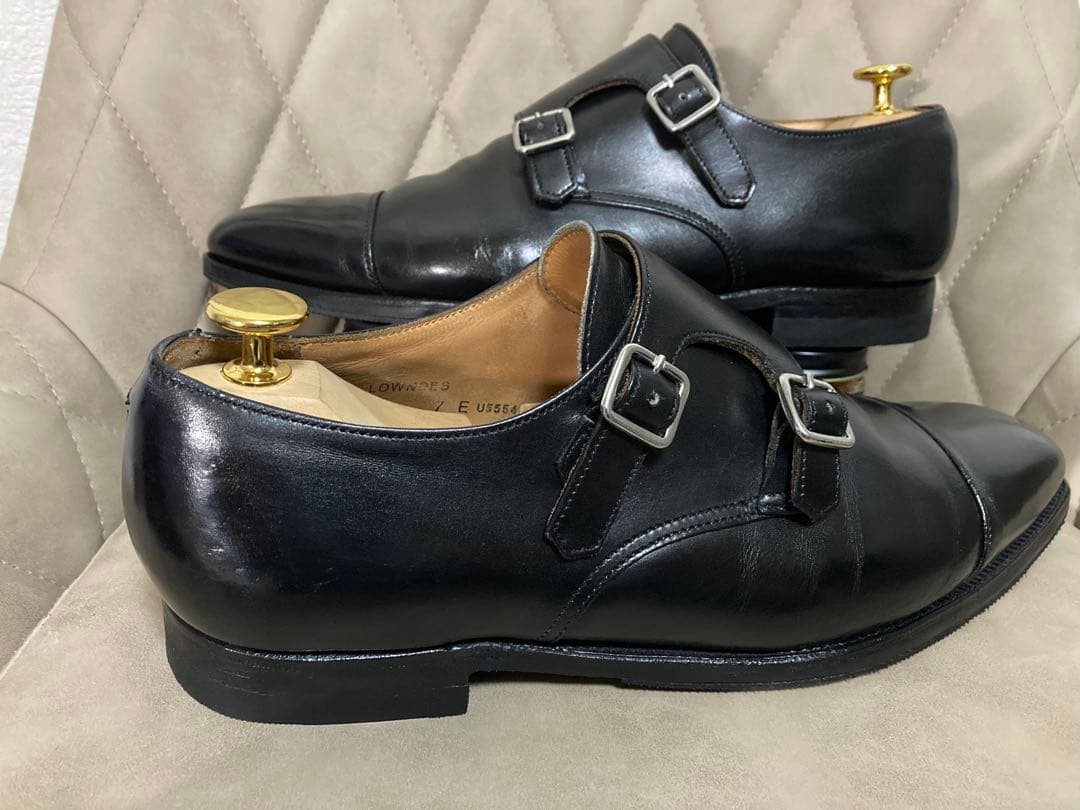 CROCKET&JONES クロケット&ジョーンズ　ダブルモンク　25.5cm