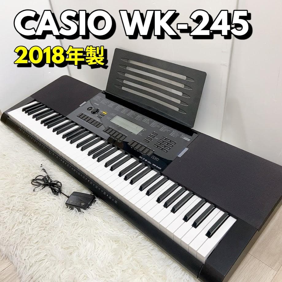 WK-245 カシオ 76鍵キーボード CASIO