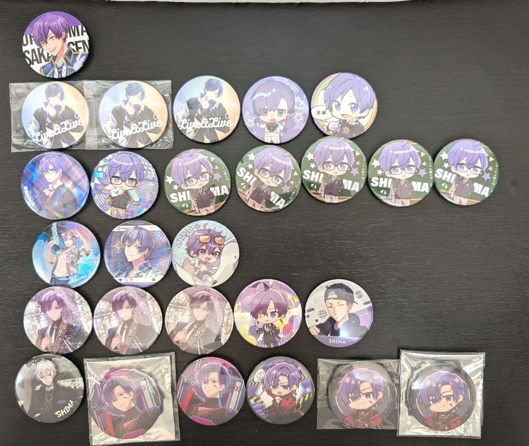 志麻 歴代夏ツ 缶バッジ まとめ売り 27個 - メルカリ