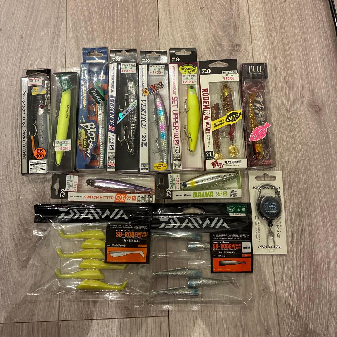 ト*】様 DUO ハードルアーセット ルアー多数　ブルーブルーセットアッパー セットアッパーとニセットアッパーの比較してみた❗️ | ヤマガッタン