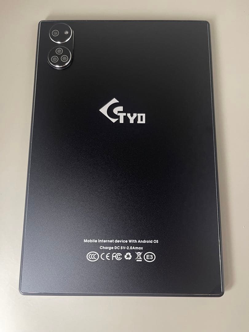 TYD タブレット Android 15 10.1inch 24GB/256GB