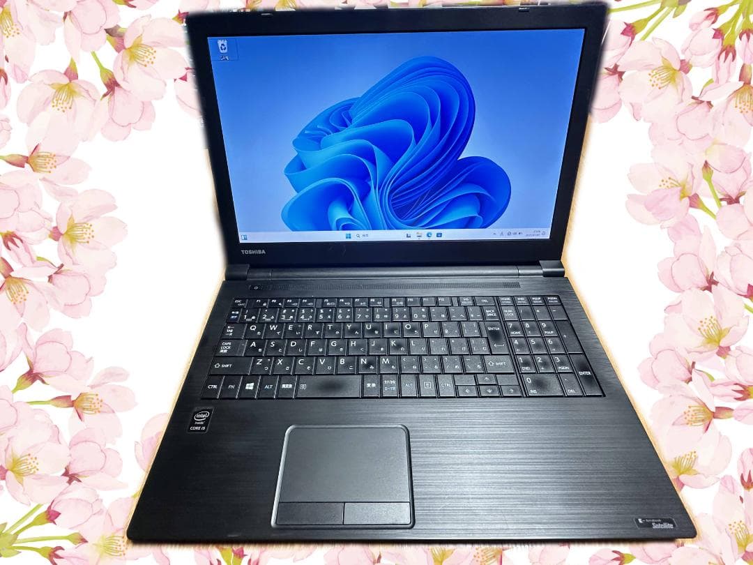 【中古パソコン】東芝ダイナブック_core-i5_office付 中古ノートパソコン 東芝 dynabook B65/M Windows11 Pro Core i5 8250U