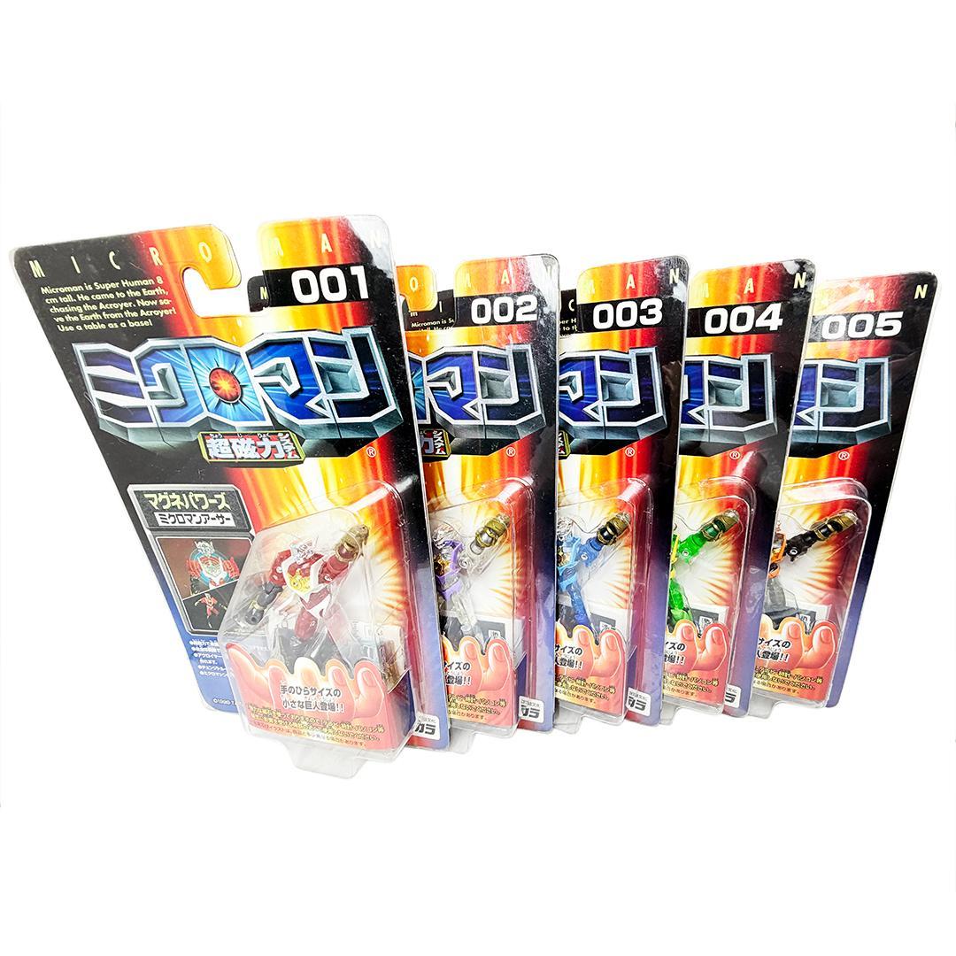 未開封 ミクロマン マグネパワーズ 5体セット アーサー イザム