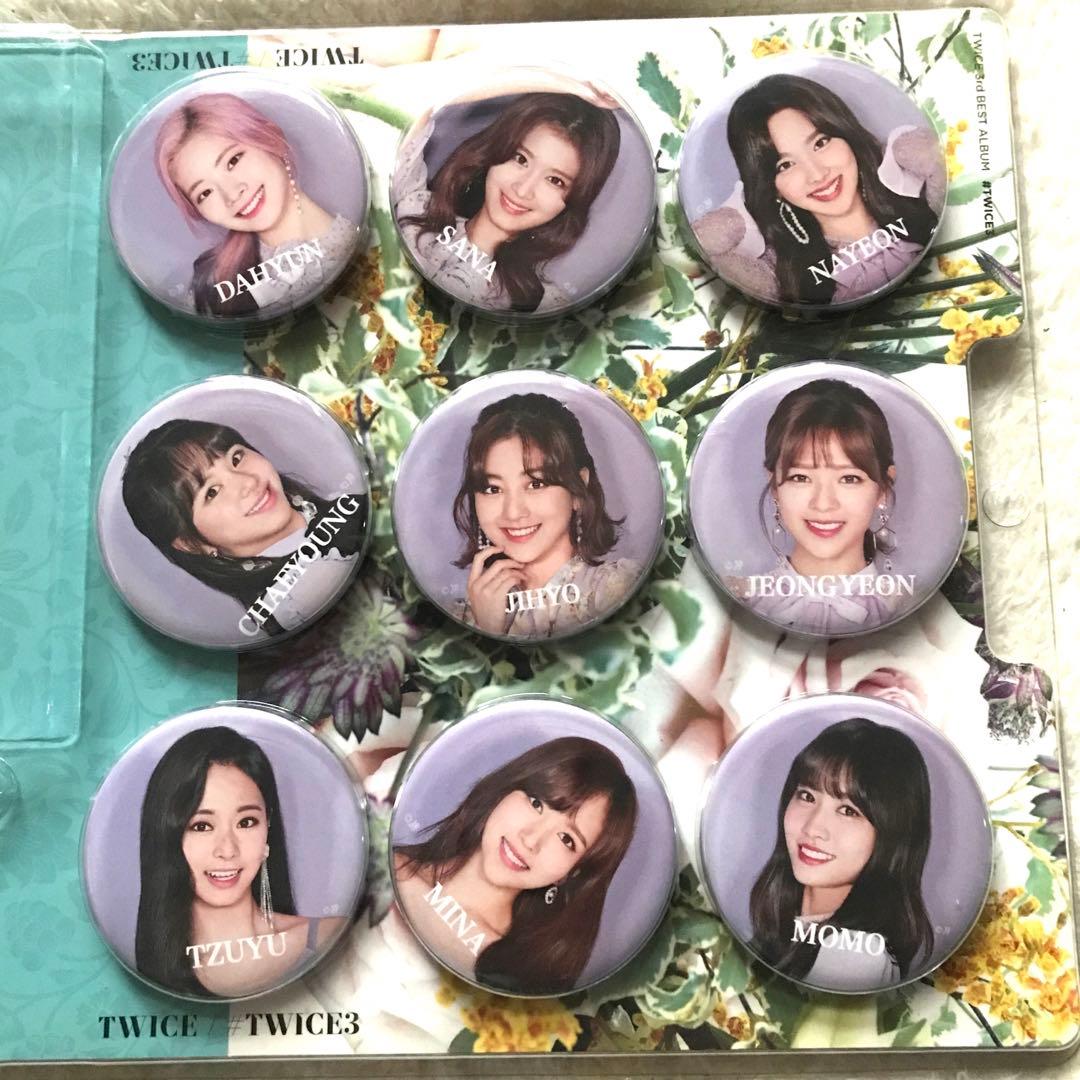 TWICE ピンバッジセット 9個 - メルカリ
