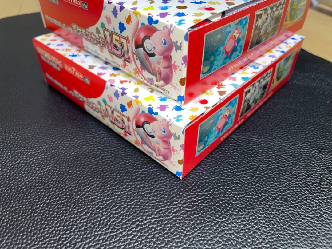 ポケモンカード】151シュリンクなし2箱〈おまけ〉イーブイヒーローズ