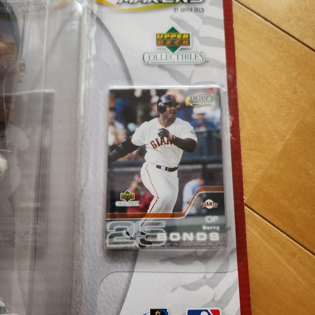 MLB Edition バリーボンズ イチロー ボブルヘッドセット カード付