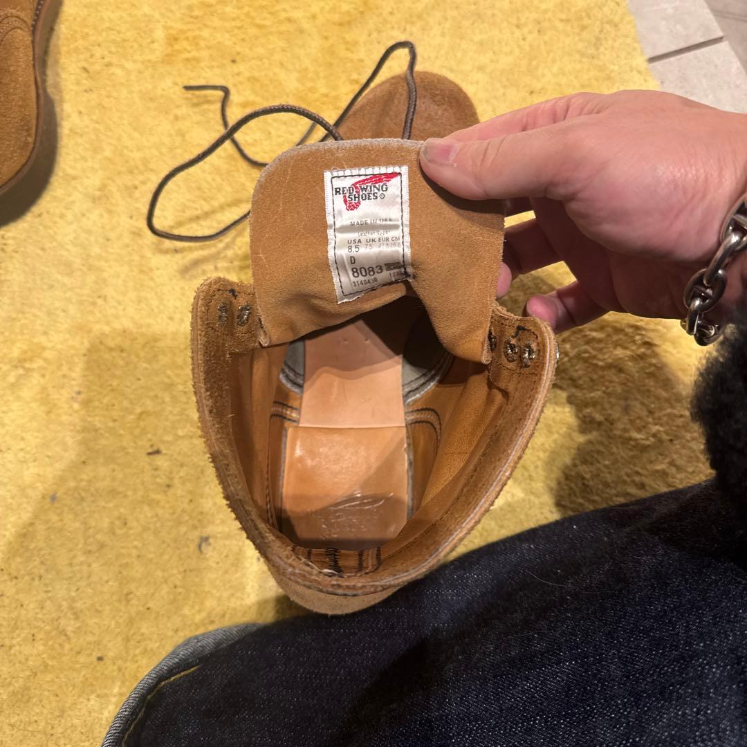 シ*ウ様 【極美品】レッドウィング 8083 アイアンレンジャー 8.5D 木村