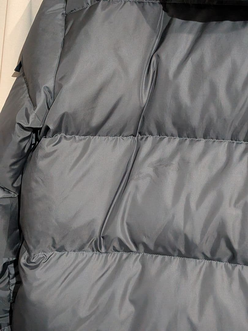 バーバリーブラックレーベル ホワイトグースダウンジャケット M 三陽