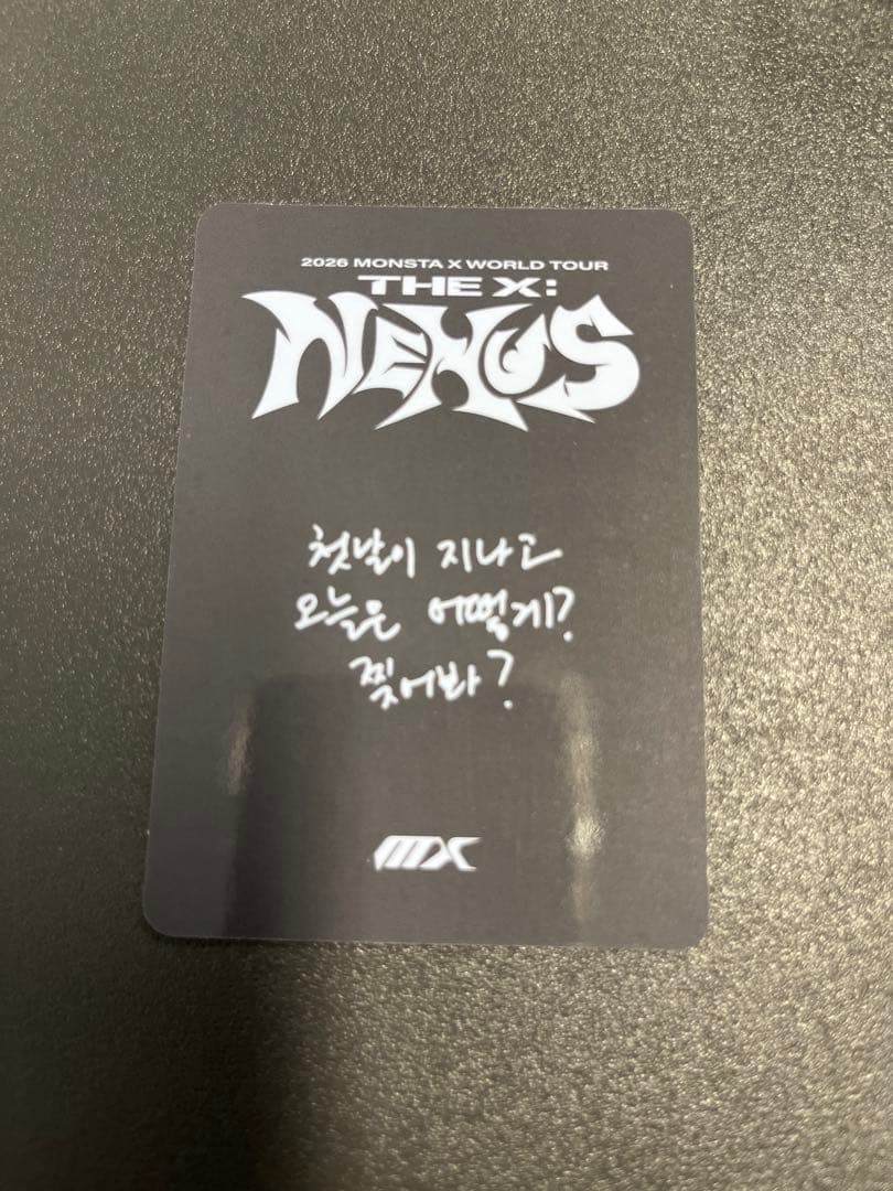 MONSTA X ソウルコン NEXUS モンベベオンリー 2日目 ジュホン - メルカリ