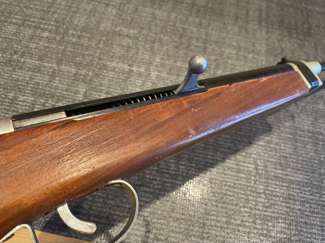 BS-52 木製 つづみ弾式 射的銃 木製 玩具 昭和レトロ ジャンク 縁日