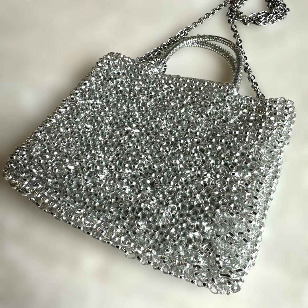 ANTEPRIMA ワイヤーバッグ スタンダード ミニアトゥーラ シルバー