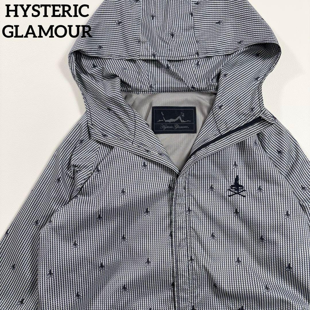 ✨美品✨ ヒステリックグラマー 総柄 ヒスガール ナイロンジャケット