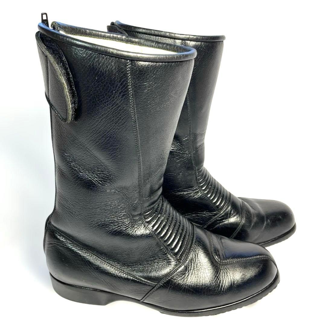 KADOYA カドヤ　ライダースレザーブーツ　ブラック　25.5cm