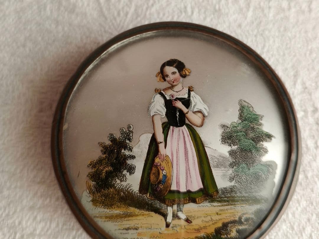 プップさま】antique box ୨୧ 19世紀の古い古い ボンボニエール