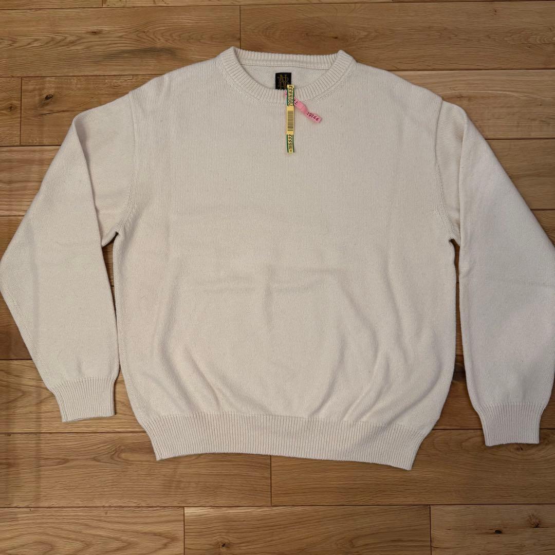 BATONER コットンカシミヤ スーパーソフト クルーネック サイズ3