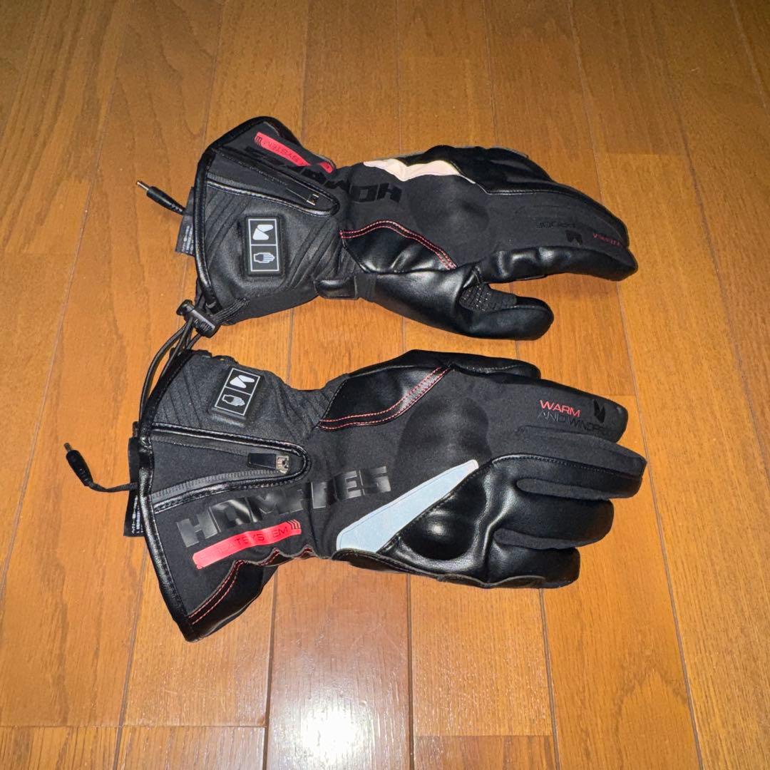 HOMPRES 電熱グローブ 11.1v 【サイズXL】バッテリー6個付き