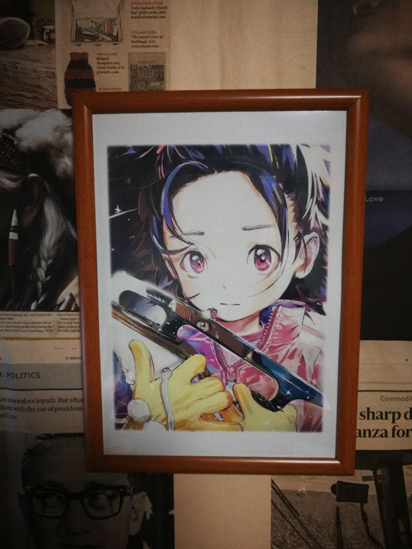 かとちゃんぺ　メダリスト　オマージュポスター２枚セット 　A3　額付 goodlight_cgppslh01-a2