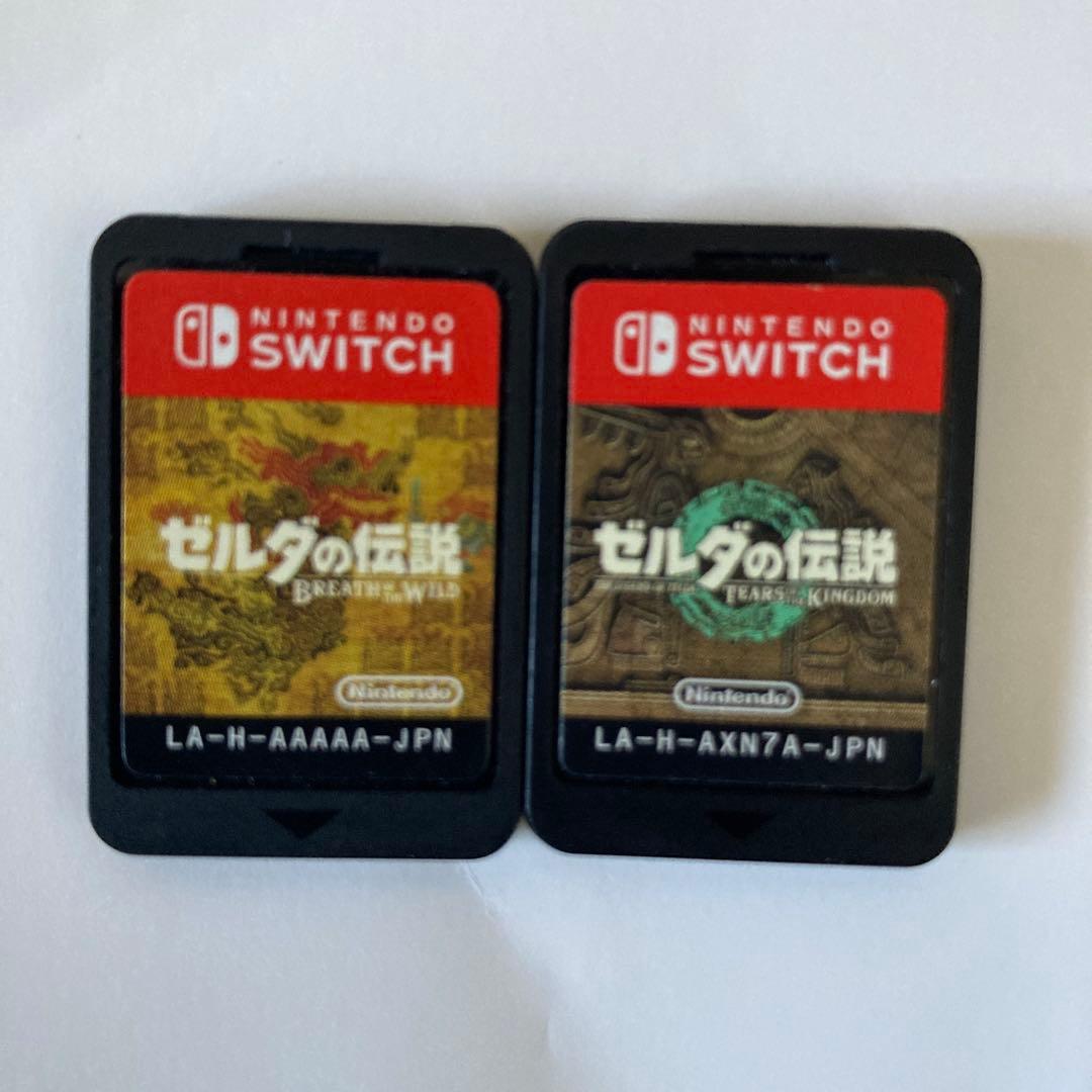 [ソフトのみ]ゼルダの伝説ティアーズオブザキングダム、ブレスオブザワイルド２本 ゼルダの伝説 ティアーズ オブ ザ キングダム Nintendo Switch 2