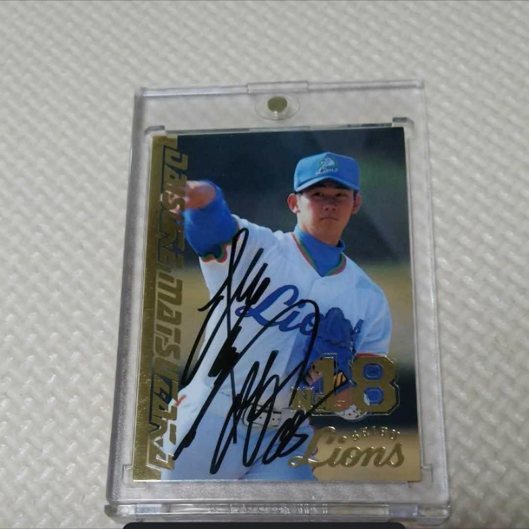 松坂大輔 BBM 直筆サインカード ミントモール / MINT 千葉店 / BBM 中日ドラゴンズ 2018 松坂大輔